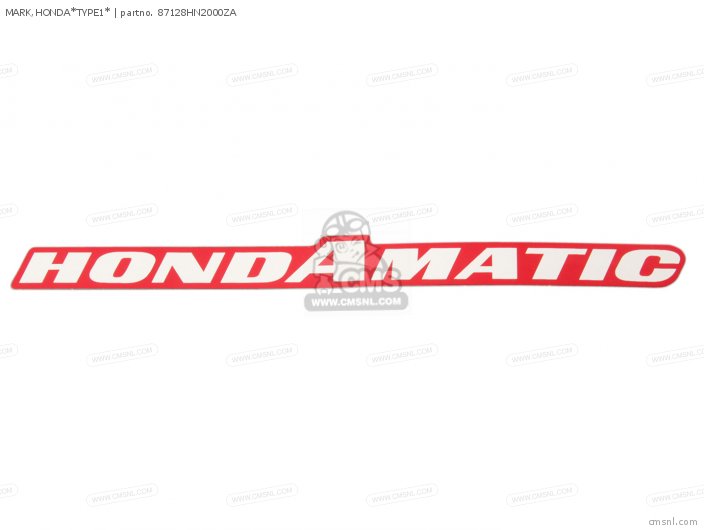 Honda MARK,HONDA*TYPE1* 87128HN2000ZA Honda MARK,HONDA*TYPE1* 87128HN2000ZA