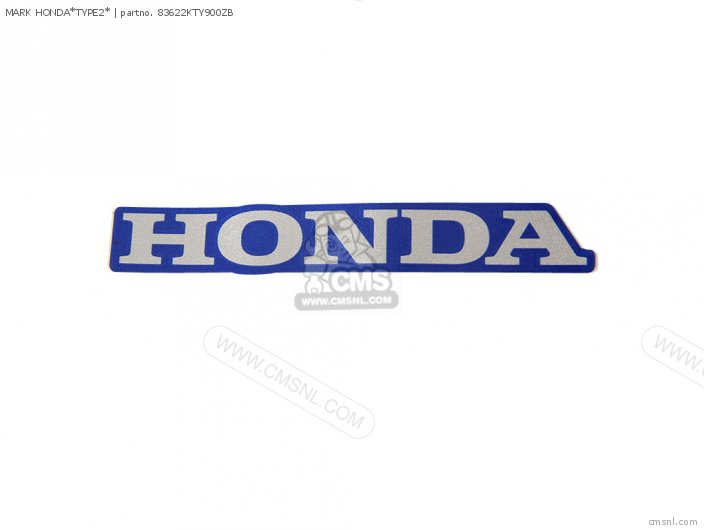 Honda MARK HONDA*TYPE2* 83622KTY900ZB