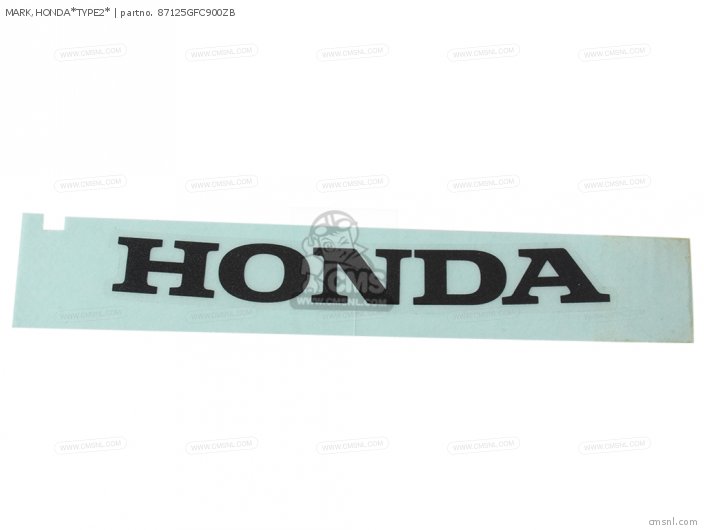 Honda MARK,HONDA*TYPE2* 87125GFC900ZB Honda MARK,HONDA*TYPE2* 87125GFC900ZB