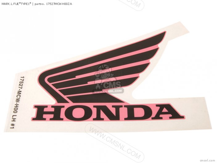 Honda MARK,L FUE*TYPE1* 17527MCWH00ZA