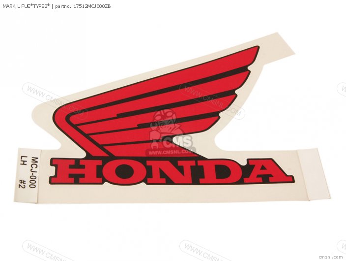 Honda MARK,L FUE*TYPE2* 17512MCJ000ZB Honda MARK,L FUE*TYPE2* 17512MCJ000ZB