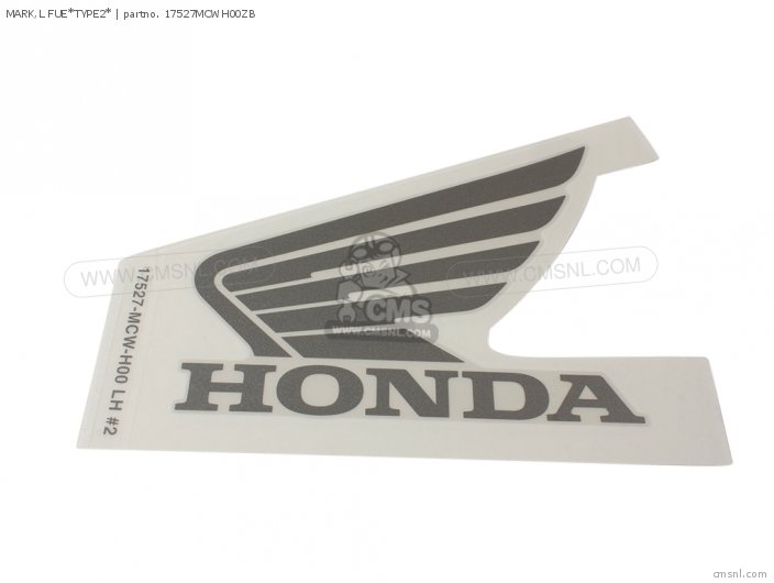 Honda MARK,L FUE*TYPE2* 17527MCWH00ZB