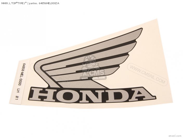 Honda MARK,L TOP*TYPE1* 64856MEL000ZA