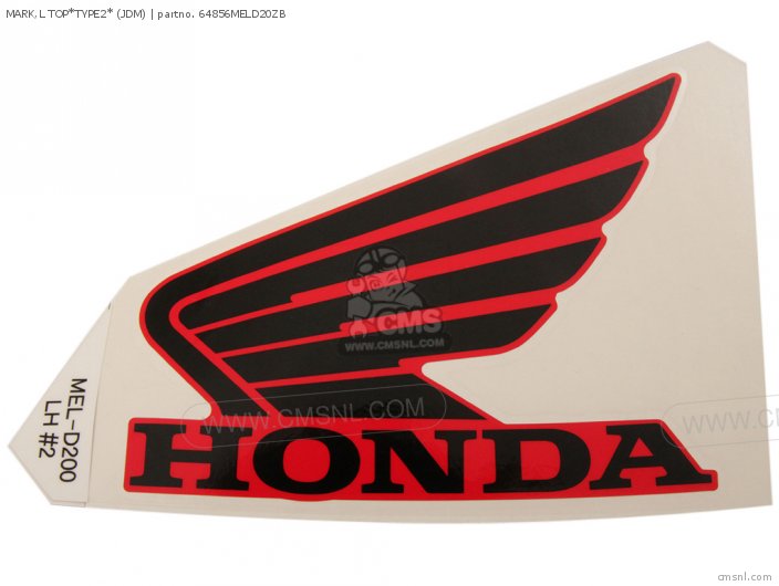 Honda MARK,L TOP*TYPE2* (JDM) 64856MELD20ZB