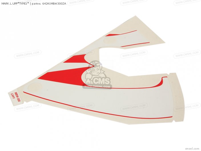Honda MARK,L UPP*TYPE1* 64241MBW300ZA Honda MARK,L UPP*TYPE1* 64241MBW300ZA