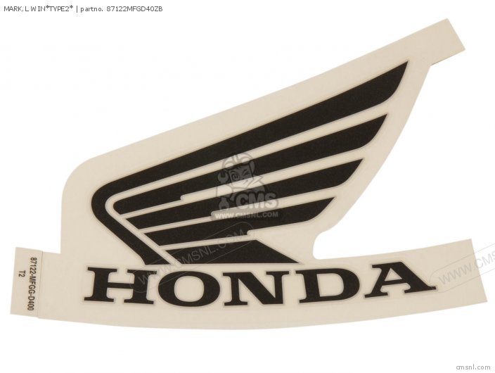 Honda MARK,L WIN*TYPE2* 87122MFGD40ZB