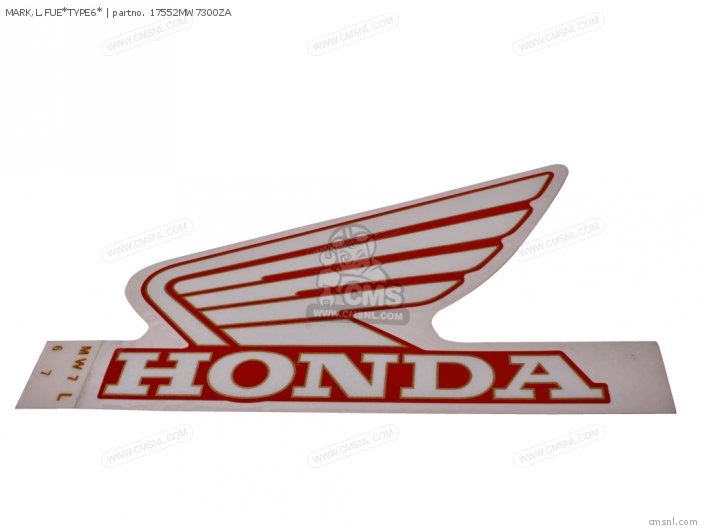 Honda MARK,L.FUE*TYPE6* 17552MW7300ZA