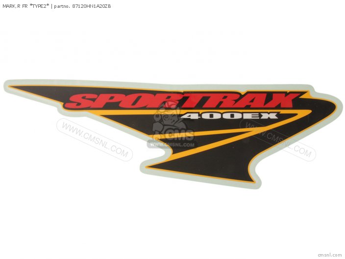 Honda MARK,R FR *TYPE2* 87120HN1A20ZB Honda MARK,R FR *TYPE2* 87120HN1A20ZB