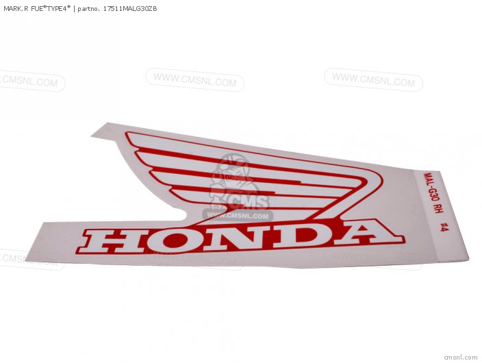 Honda MARK,R FUE*TYPE4* 17511MALG30ZB