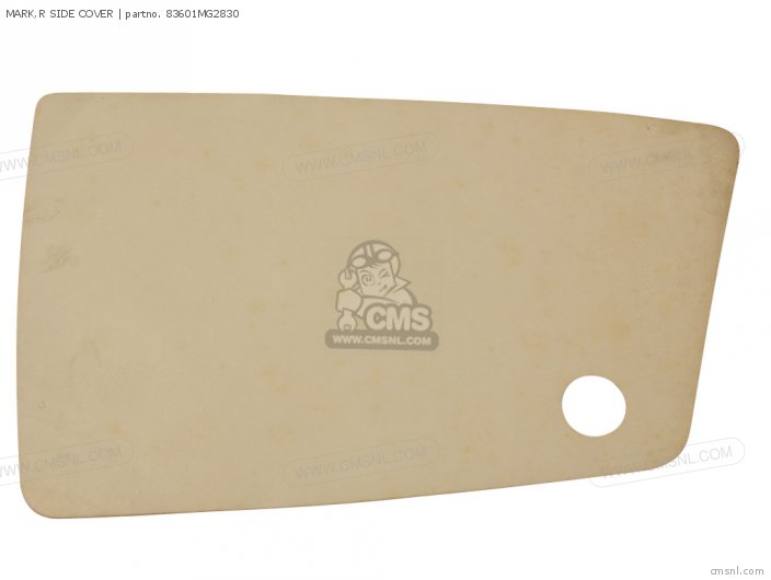 Honda MARK,R SIDE COVER 83601MG2830 Honda MARK,R SIDE COVER 83601MG2830