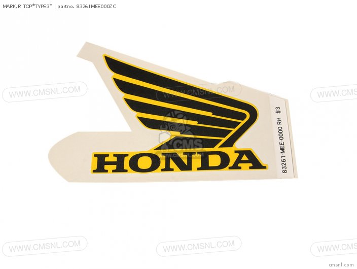Honda MARK,R TOP*TYPE3* 83261MEE000ZC