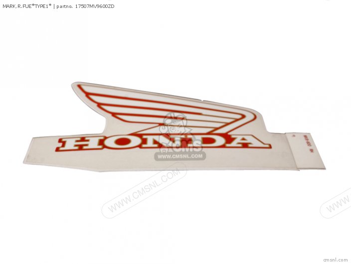 Honda MARK,R.FUE*TYPE1* 17507MV9600ZD