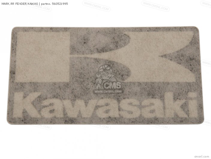 Kawasaki MARK,RR FENDER,KAWAS 560521995 Kawasaki MARK,RR FENDER,KAWAS 560521995