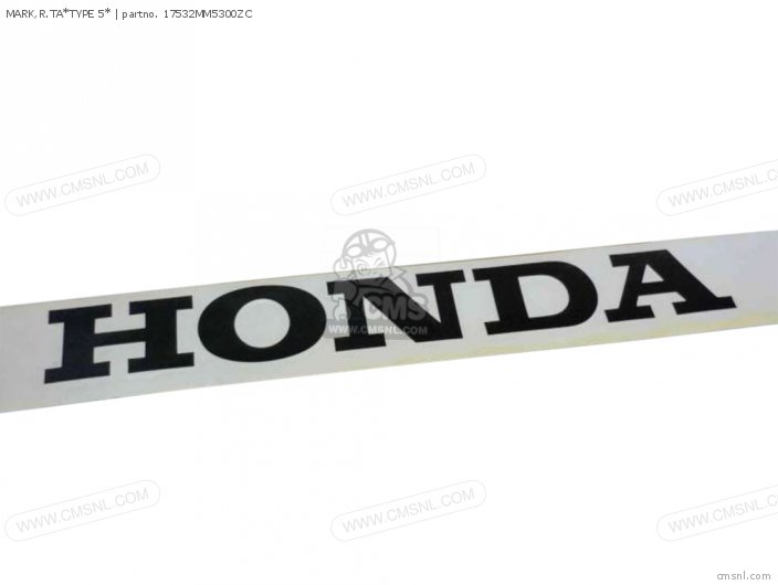 Honda MARK,R.TA*TYPE 5* 17532MM5300ZC