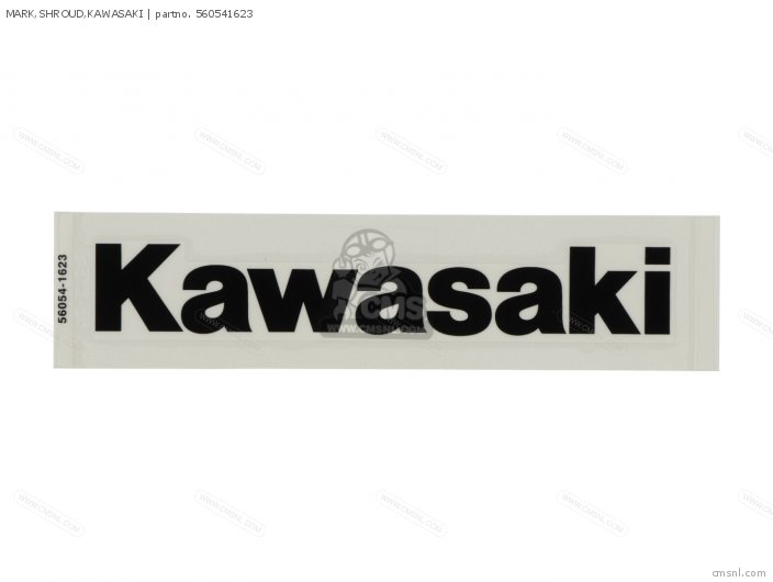 Kawasaki MARK,SHROUD,KAWASAKI 560541623