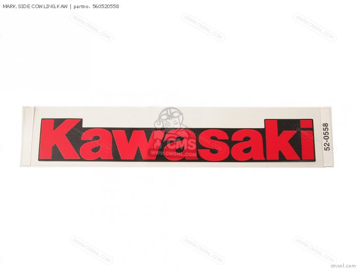 Kawasaki MARK,SIDE COWLING,KAW 560520558