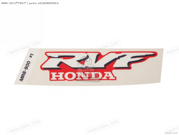 Honda MARK,UP.CO*TYPE1* 64226MR8900ZA