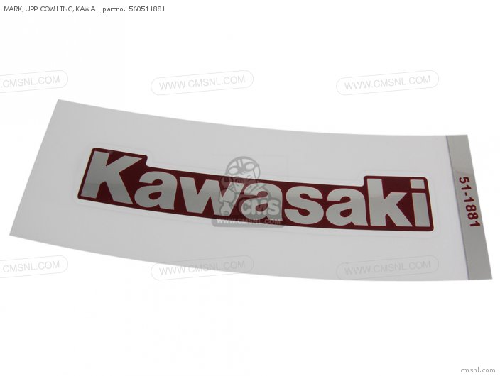 Kawasaki MARK,UPP COWLING,KAWA 560511881