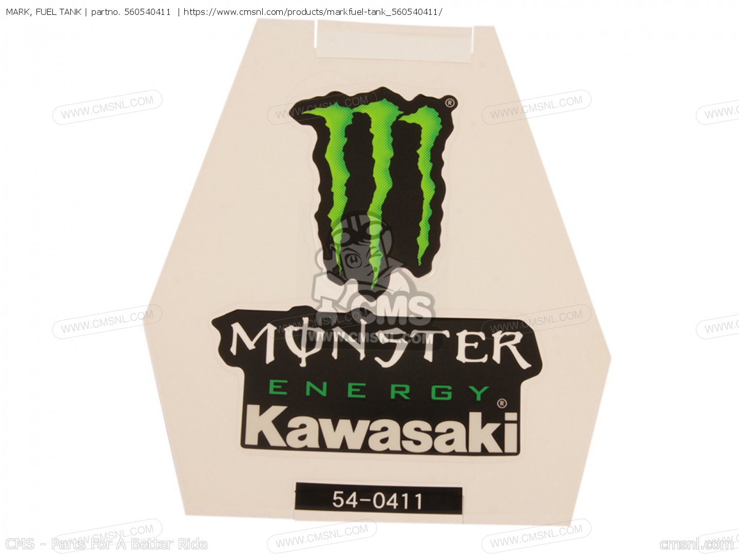 560540411 Mark,fuel Tank Kawasaki buy the 560540411 at CMSNL