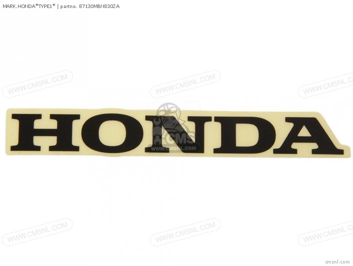 Mark, Honda*type1* photo