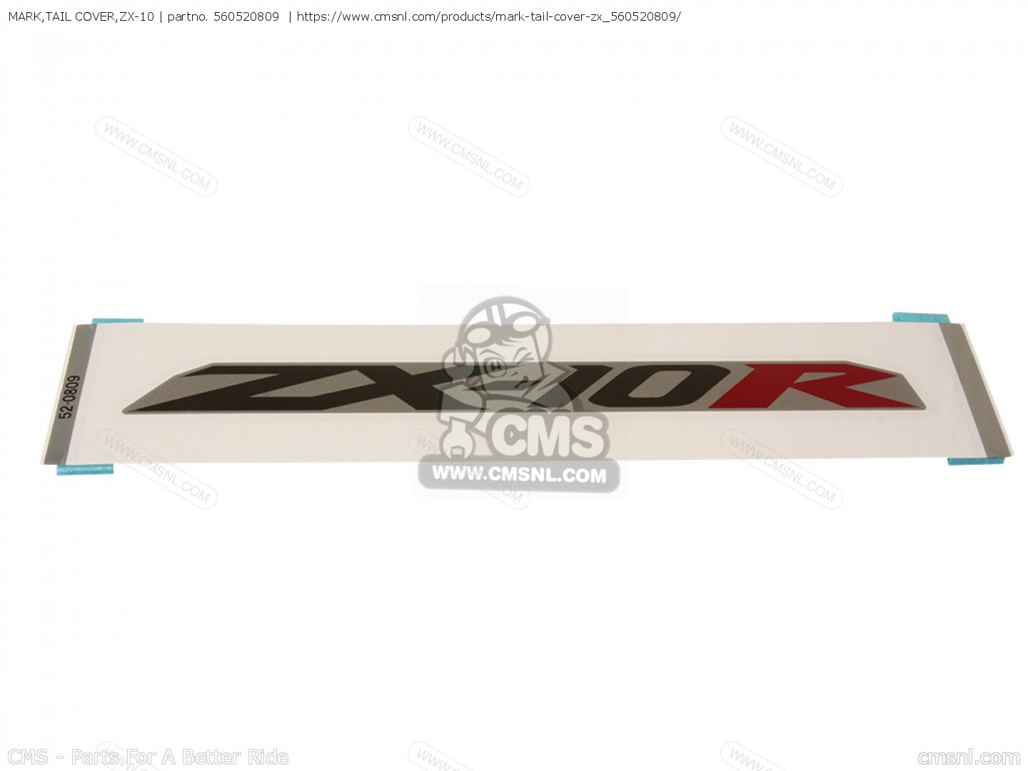 MARK, TAIL COVER, ZX-10