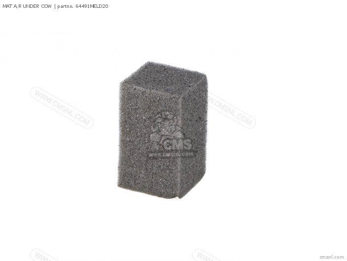 Honda MAT A,R UNDER COW 64491MELD20 Honda MAT A,R UNDER COW 64491MELD20
