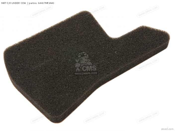 Honda MAT C,R UNDER COW 64417MFJA40 Honda MAT C,R UNDER COW 64417MFJA40
