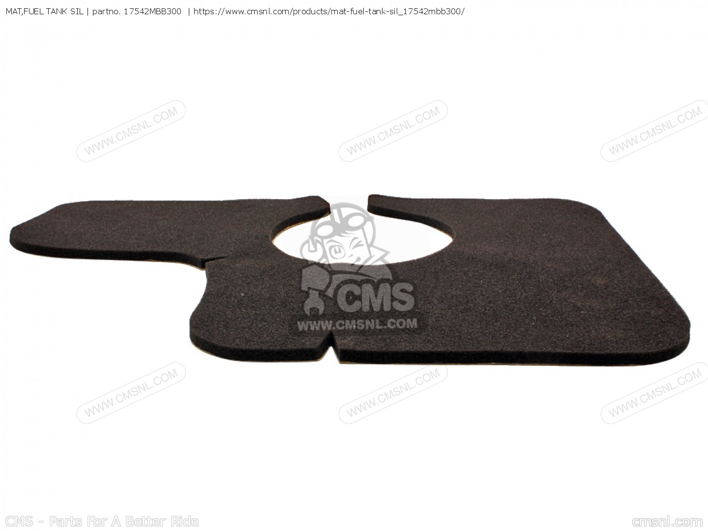 17542MBB300 Mat,fuel Tank Sil Honda buy the 17542MBB300 at CMSNL