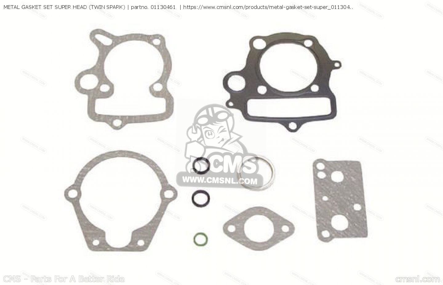 01130461 Metal Gasket Set Super Head (twin Spark) Takegawa buy the