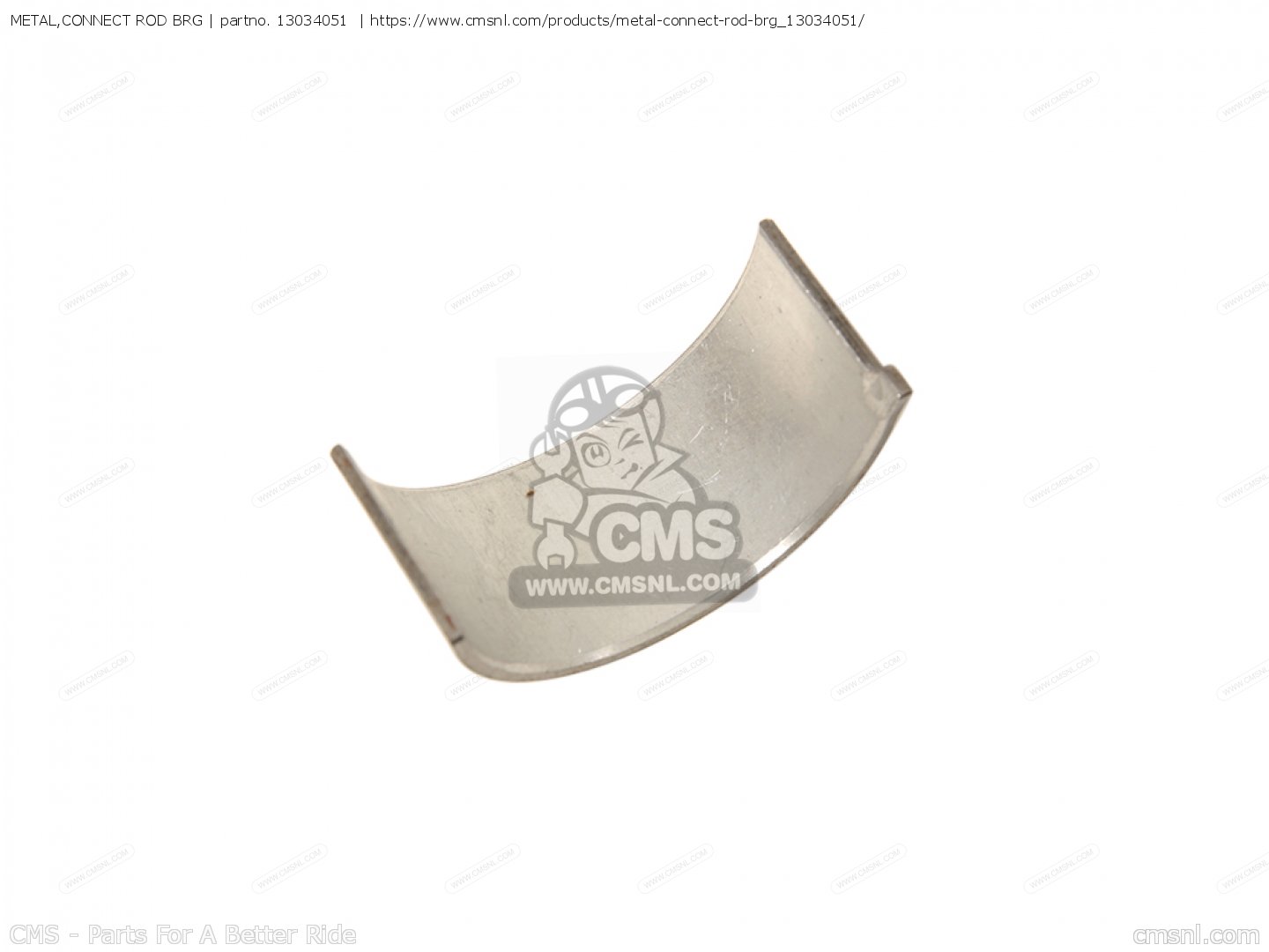 Kawasaki Genuine Parts Connecting Rod Metal 13034-051 