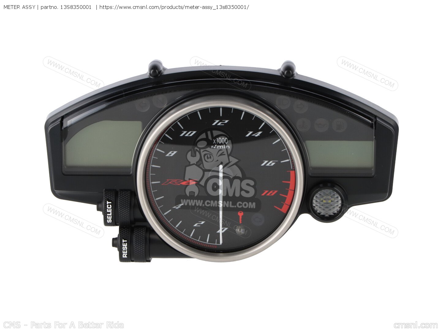13S8350001: METER ASSY Yamaha - buy the 13S-83500-01-00 at CMSNL