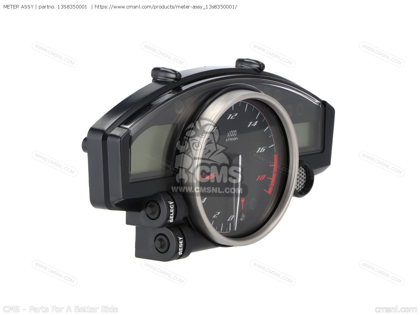 マロ 13S8350001: METER ASSY Yamaha - buy the 13S-83500-01-00 at CMSNL
