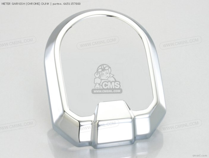 Kitaco METER GARNISH (CHROME) DUNK 6651157800 Kitaco METER GARNISH (CHROME) DUNK 6651157800