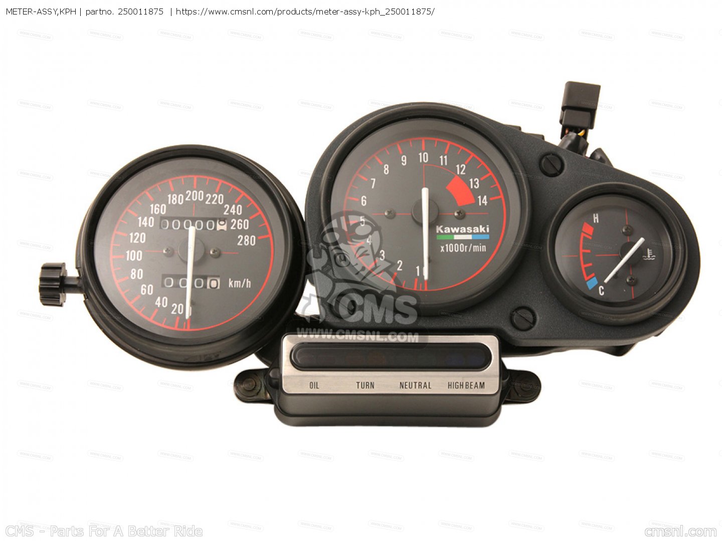 km METER-ASSY,KPH for Kawasaki - order at CMSNL