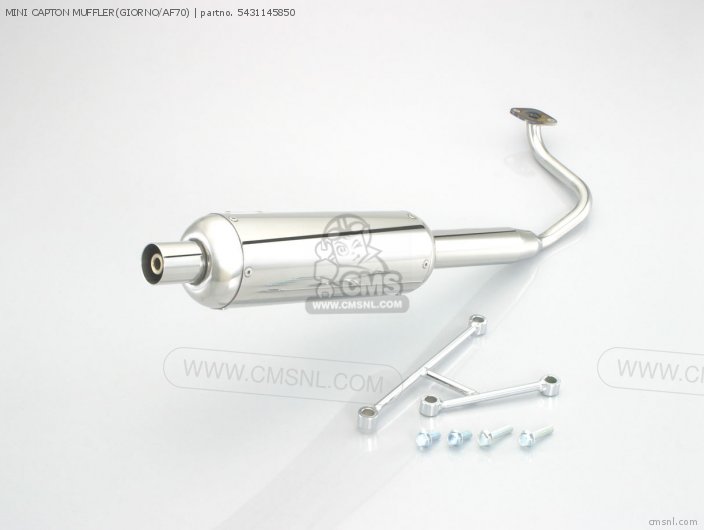 Kitaco MINI CAPTON MUFFLER(GIORNO/AF70) 5431145850