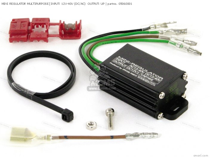 Takegawa MINI REGULATOR MULTIPURPOSE [INPUT: 12V-40V (DC/AC)  OUTPUT: UP 05060001