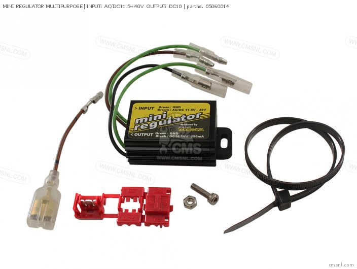 Takegawa MINI REGULATOR MULTIPURPOSE [INPUT: AC/DC11.5~40V  OUTPUT: DC10 05060014