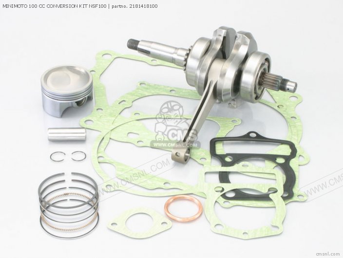 Kitaco MINIMOTO 100 CC CONVERSION KIT NSF100 2181418100