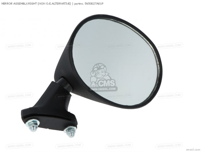 Suzuki MIRROR ASSEMBLY,RIGHT (NON O.E. ALTERNATIVE) 5650027A01P