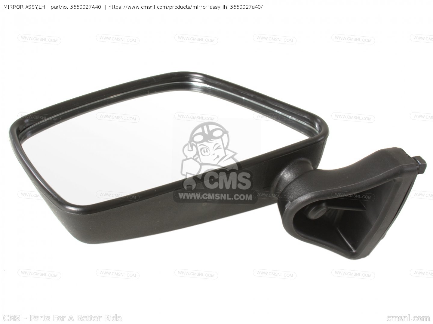 5660027A40: MIRROR ASSY,LH Suzuki - buy the 56600-27A40 at CMSNL