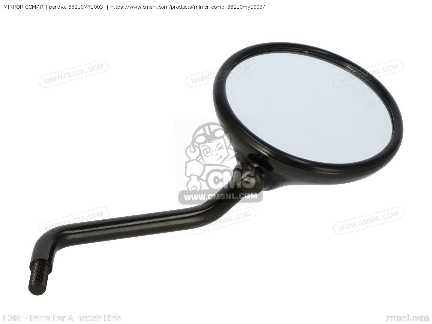 emiさん専用 88210MY1003: MIRROR COMP,R Honda - buy the 88210-MY1-003 at