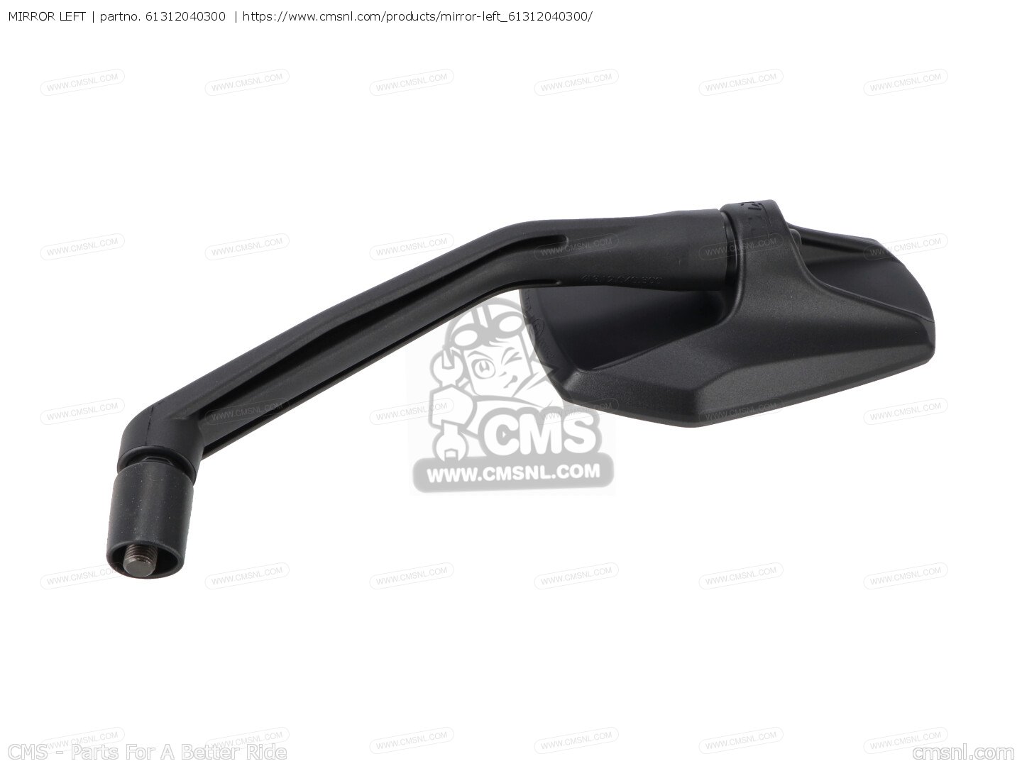 61312040300: MIRROR LEFT KTM - buy the 61312040300 at CMSNL