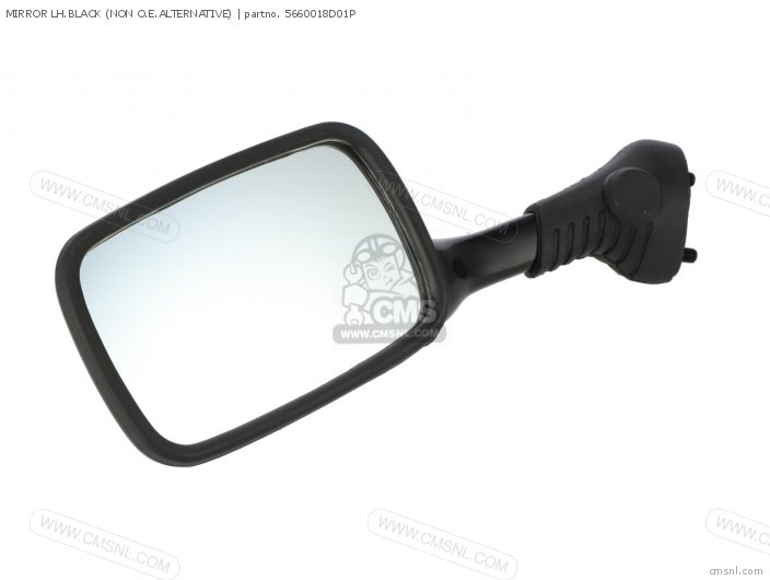 Suzuki MIRROR LH.BLACK (NON O.E. ALTERNATIVE) 5660018D01P