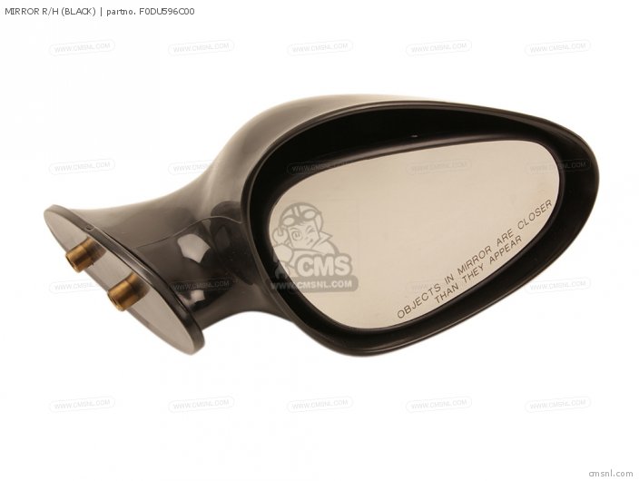 Yamaha MIRROR R/H (BLACK) F0DU596C00 Yamaha MIRROR R/H (BLACK) F0DU596C00