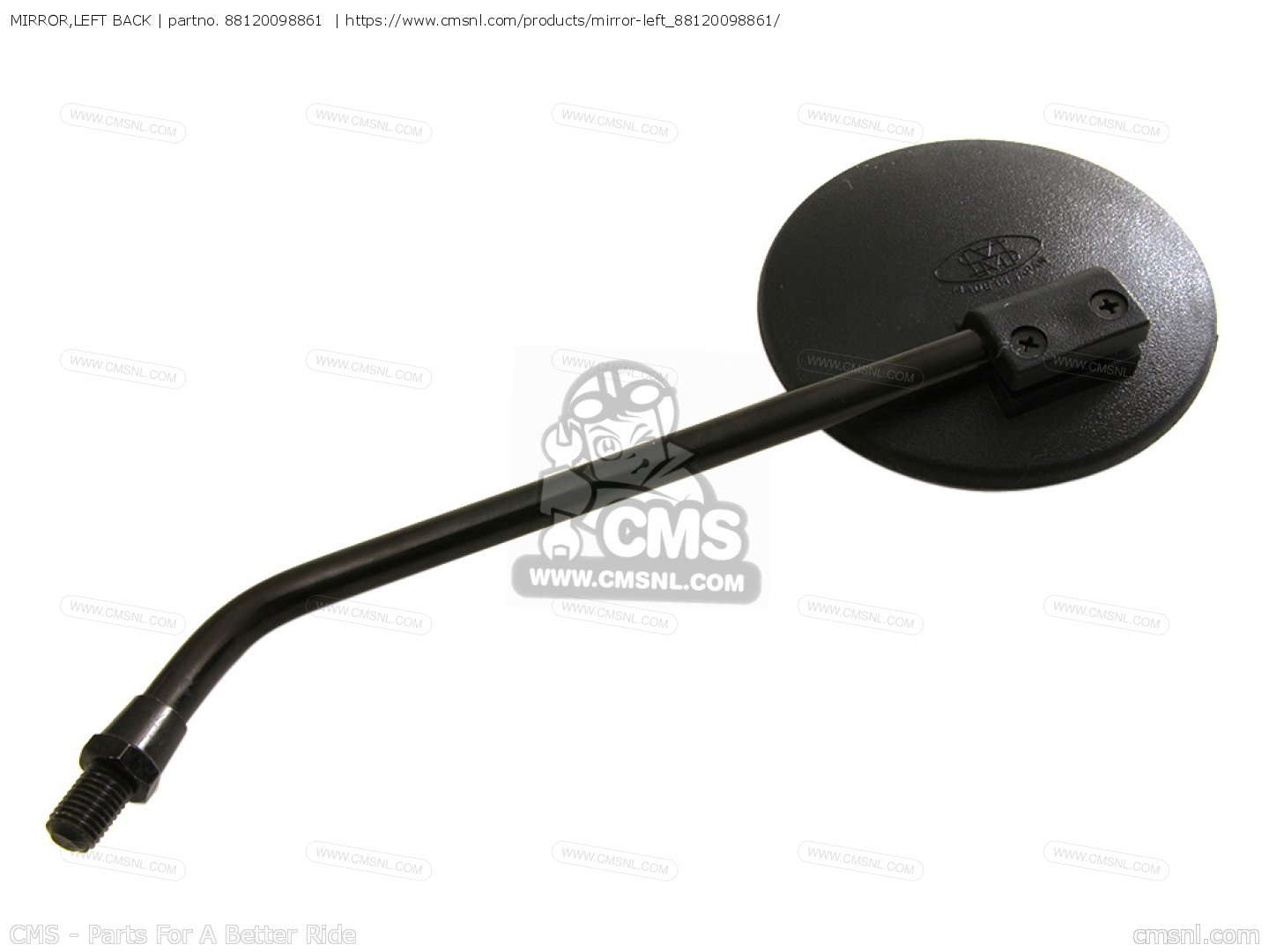る　3本セット Mirror HONDA C70 CA160 CA72 CA77 CB77 CB72 CB92ミラー88110