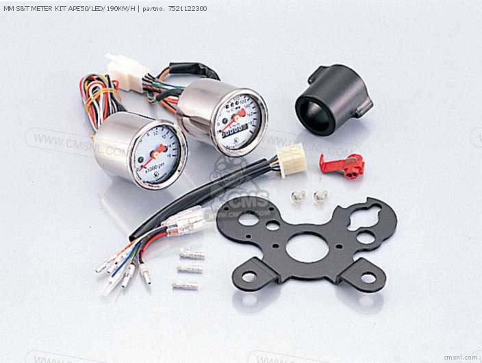 Kitaco MM S&T METER KIT APE50/LED/190KM/H 7521122300