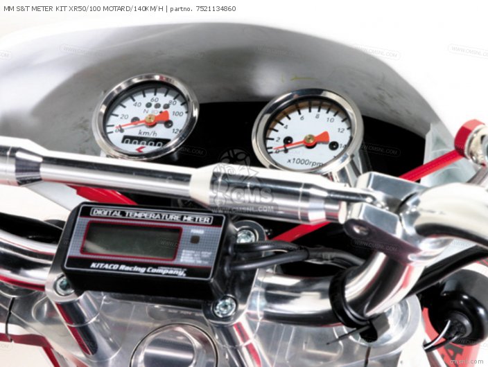 Kitaco MM S&T METER KIT XR50/100 MOTARD/140KM/H 7521134860