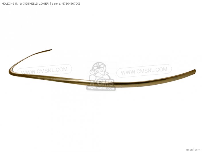 67804567003 Molding R., Windshield Lower Honda buy the 67804567003