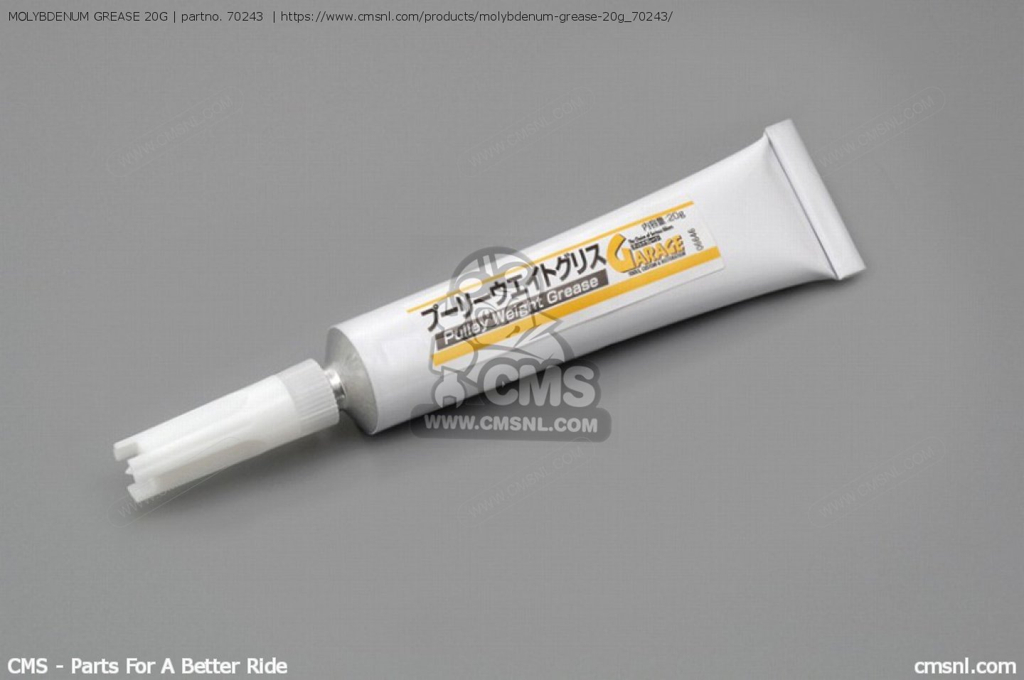 70243: Molybdenum Grease 20g Daytona - buy the 70243 at CMSNL