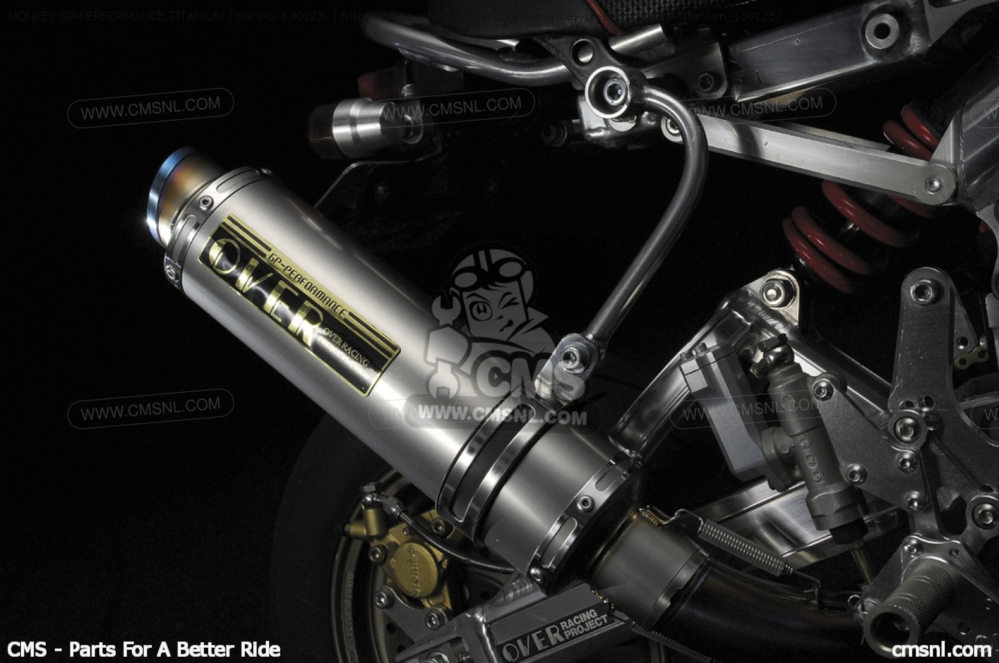 130125: MONKEY GP-PERFORMANCE TITANIUM Over Racing - buy the